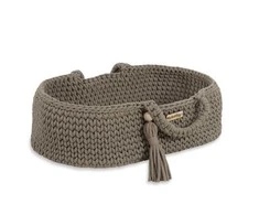 Lėlių nešynė boho stiliaus, medvilninė, mocca spalvos