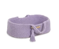 Lėlių nešynė boho stiliaus, medvilninė, violetinė