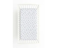 My Sweet Baby Paklodė kūdikiui rožinė su mėlynomis žvaigždutėmis, medvilninė 140x70 cm