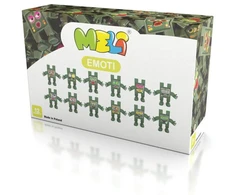 Kaladėlės Meli Emoti Military 12 el.