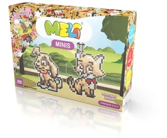 Meli Minis Friends kūrybinis konstruktorius 500 detalių, vaikams nuo 3 metų, spalvotas