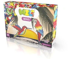 Meli Minis paukščių konstruktorius 2in1, 500 detalių, vaikams nuo 4 metų, spalvotas