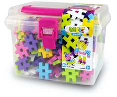 Kelioninis rinkinys Meli Basic Pink 250 el.
