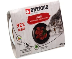 Ontario Cat Tray Liver 115g (kepenėlės)