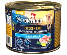 ONTARIO suaugusių šunų vištienos paštetas