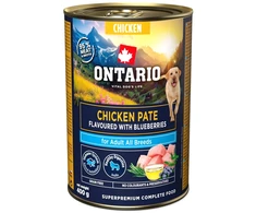 ONTARIO suaugusių šunų vištienos paštetas