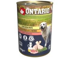 Ontario Vištienos paštetas su Žolelėmis 400g