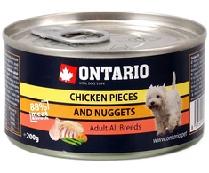 ONTARIO vištienos gabaliukai šunims, 200 g