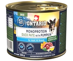 ONTARIO vištienos paštetas šunims, 200 g