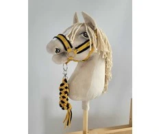 Super Hobby Horse Hobio arklio kantaras A3 su juodu kailiuku ir pavadžiu