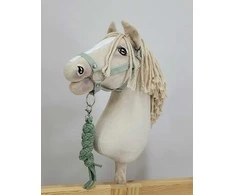Super Hobby Horse hobby horse skirtas kantaras ir virvė, šalavijo spalvos