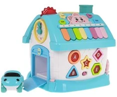 Ramiz Interaktyvus daugiafunkcis mėlynas namelis