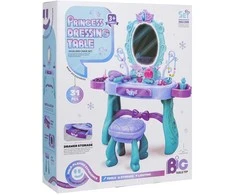 Ramiz Magiškas princesės žaidimų kosmetinis staliukas violetinis