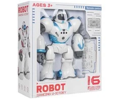 Ramiz Mėlynas daugiafunkcis valdomas robotas