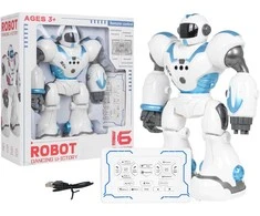 Ramiz Mėlynas daugiafunkcis valdomas robotas