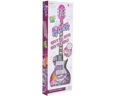 Ramiz Rožinė elektrinė gitaros rinkinys vaikams