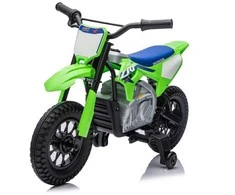 Vaikiškas elektrinis motociklas Honda CFR450R, reguliuojamas greitis, nuo 3 metų, juodas