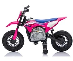 Vaikiškas elektrinis motociklas Honda CFR450R, reguliuojama greitis, nuo 3 metų, juodas