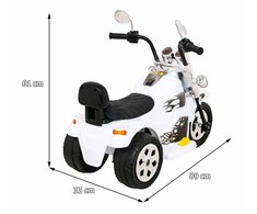 Ramiz Vaikiškas elektrinis Motor Hot Chopper baltas