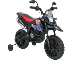 Vaikiškas elektrinis motoroleris Aprilia RX su LED žibintais ir Bluetooth, nuo 3 metų