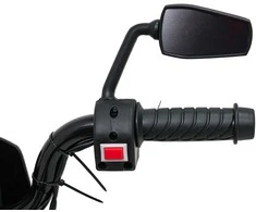Vaikiškas elektrinis motoroleris Aprilia RX su LED žibintais ir Bluetooth, nuo 3 metų