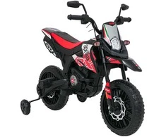 Vaikiškas elektrinis motoroleris Aprilia RX su LED žibintais ir Bluetooth, nuo 3 metų