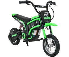 Vaikiškas elektrinis motoroleris su 350W varikliu, 3 greičiai, LED žibintai, nuo 3 metų
