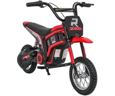 Vaikiškas elektrinis motoroleris su 350W varikliu, 3 greičiai, LED šviesos, nuo 3 metų