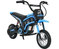 Vaikiškas elektrinis motoroleris su 350W varikliu, 3 greičiai, LED žibintai, nuo 3 metų