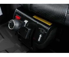 Vaikiškas elektrinis UTV visureigis su 2x200W varikliais, 3 greičiai, saugos mygtukas, EVA ratai
