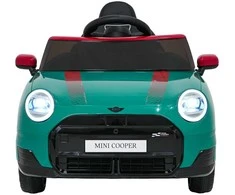 Vaikiškas Mini Cooper elektromobilis su 2x35W varikliais, 3 greičiai, 3-8 m