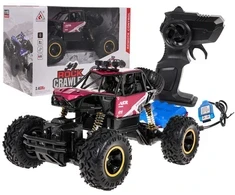 Ramiz Valdomas MONSTER ROCK vikšrinis automobilis raudonas