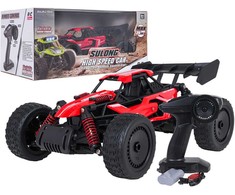 Ramiz Valdomas raudonas ARROW vikšrinis automobilis