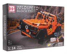 Ramiz Žaislinis raudonas R/C bekelės automobilis