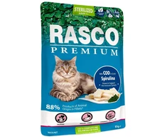 RASCO Premium dorszas su spirulina katėms
