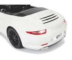 Radijo bangomis valdomas automobilis Porsche 911 Carrera S Rastar 1:12 baltas