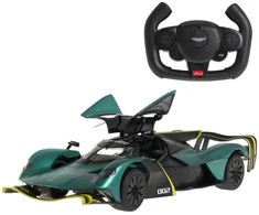 Rastar Nuotoliniu būdu valdoma Aston Martin Valkyrie žaislinė mašina