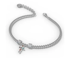 Rocco Barocco Roccobarocco Moteriška Apyrankė RBJ0023SS