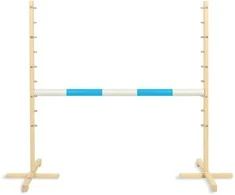 Šuolių kliūtis medinė šviesiai mėlyna 120 cm