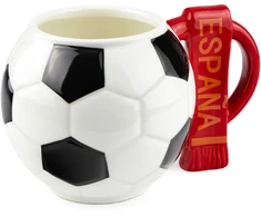 Sprintigo Didelė futbolo formos puodelis su 700 ml talpa, futbolo gerbėjams