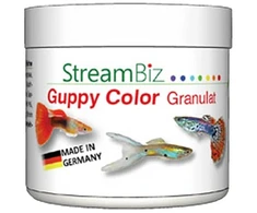 StreamBiz Guppy granulės žuvims, 40 g