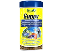Tetra visavertis pašaras įvairioms žuvytėms Guppy Flakes, 250 ml