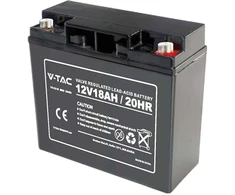 V-TAC 12V 18Ah gelio akumuliatorius, 5 metai garantija