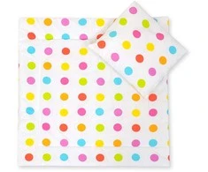 Patalynės komplektas kūdikių vežimėliui Bright Dots – jaukumui ir saldžiam miegui mažyliui.