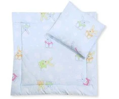 Patalynės komplektas kūdikiui Happy Rabbits Pram – švelnumui ir saldžiam miegui kasdien.