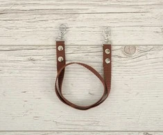 Super Hobby Horse Hobio žirgo kamanos antkanteliui – rudos
