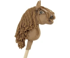 Hobby Horse lazdelinis arkliukas Premium šviesiai kaštoninis A5