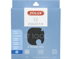 Zolux Aquaya anglies filtravimo įdėklas akvariumo vandens valymui Carbon Xternal 100
