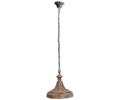 Pakabinamas šviestuvas 6LMP407 pakabinamas lempas Ø 31*30 CM VARINIS GELEŽINIS APVALUS