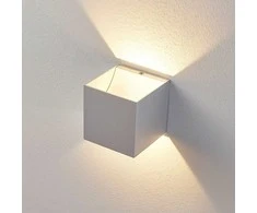 Aliumininis LED sieninis šviestuvas Esma, kampinis